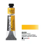 Művésztempera, tubusos - ROSA Gallery Gouache paint 20ml -  809 Cadmium Yellow Deep