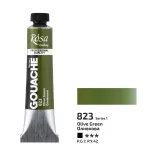 Művésztempera, tubusos - ROSA Gallery Gouache paint 20ml - 823 Olive Green