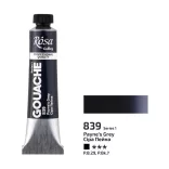 Művésztempera, tubusos - ROSA Gallery Gouache paint 20ml - 839 Payne's Grey