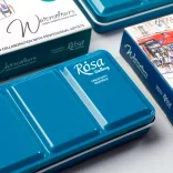 Akvarellfesték készlet, szilkés - Rósa Gallery Watercolours "Urban Sketching" Set in Tin box - 12x2,5ml