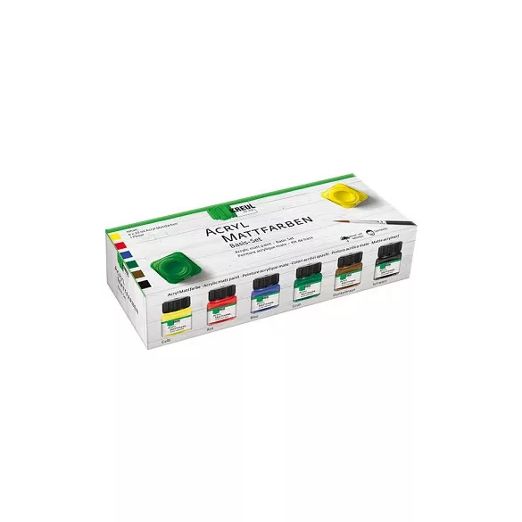 Kreul Matt akril festékkészlet Basic 6x20 ml