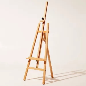 Festőállvány - MEEDEN Basic Beech Wood A-Frame Painting Art Easel 6031-YM - Natural Color