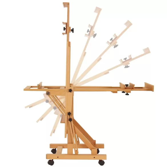 Festőállvány, műtermi - MEEDEN Deluxe Multi-Function Heavy Duty H-Frame Studio Easel