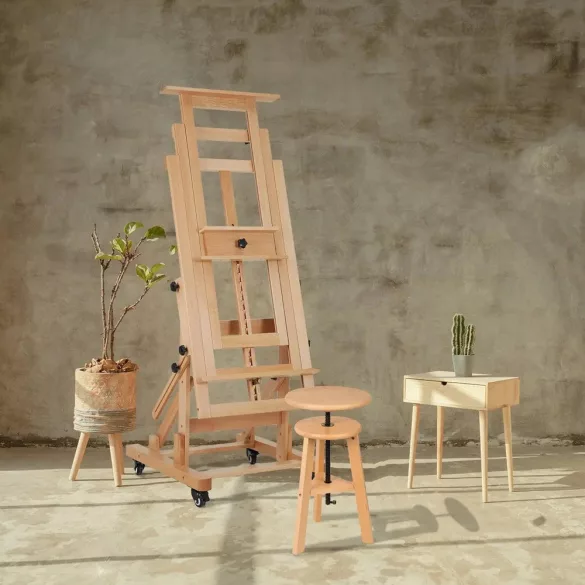 Festőállvány, műtermi - MEEDEN Deluxe Multi-Function Heavy Duty H-Frame Studio Easel