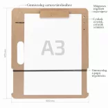 Rósa Sketch Board, 6mm - A/3