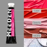 MEEDEN Heavy Body Acrylic Paint Set, 12 Metallic Colors (0.74 oz, 22 ml) in tube