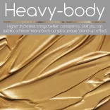 MEEDEN Heavy Body Acrylic Paint Set, 12 Metallic Colors (0.74 oz, 22 ml) in tube