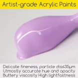 MEEDEN Heavy Body Acrylic Paint Set, 12 Pastel Colors (0.74 oz, 22 ml) in tube