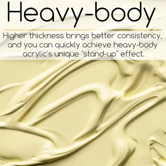 MEEDEN Heavy Body Acrylic Paint Set, 12 Pastel Colors (0.74 oz, 22 ml) in tube