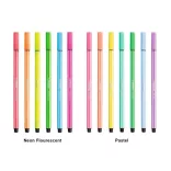 Filc 1mm - STABILO Pen 68 Fiber Tip 1mm - Neon Pink