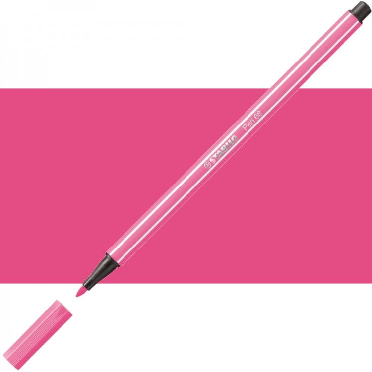 STABILO Pen 68 Brush 29 - Pink