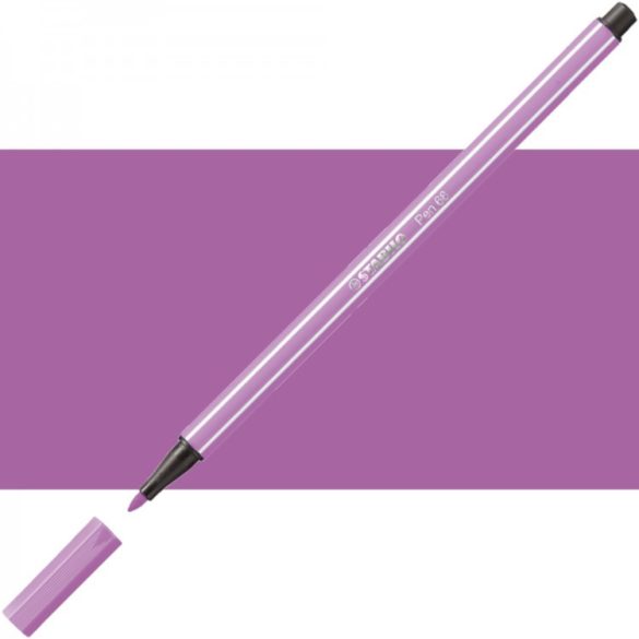 Filc 1mm - STABILO Pen 68 Fiber Tip 1mm - Pastel Purple