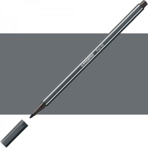 Filc 1mm - STABILO Pen 68 Fiber Tip 1mm - Deep Cold Grey