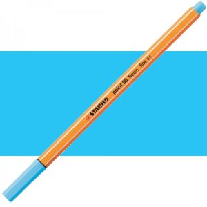 STABILO point 88 Fineliner - Neon Blue