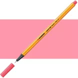 Tűfilc - STABILO Point 88 Fineliner, 0.4 mm - Neon Red