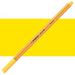 Tűfilc - STABILO Point 88 Fineliner, 0.4 mm - Yellow 