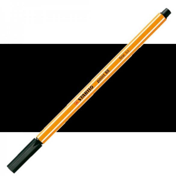 Tűfilc - STABILO Point 88 Fineliner, 0.4 mm - Black