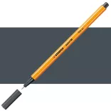 Tűfilc - STABILO Point 88 Fineliner, 0.4 mm - Deep Cold Grey
