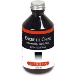 Kínai tinta, 250 ml - Jacques Herbin Chinese Ink - Fekete