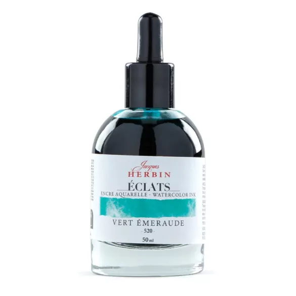Jacques Herbin Éclats Fine Art Ink, 50ml - Emerald