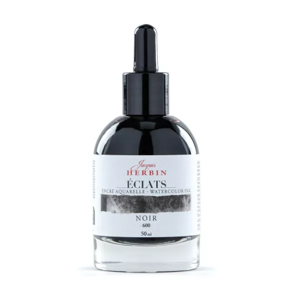Jacques Herbin Éclats Fine Art Ink, 50ml - Black