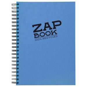 Sketch Book - Clairefontaine Recycled Zap Book, 360 Pages,  A4 (297 x 210mm), 80gr - Blue