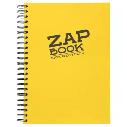   Sketch Book - Clairefontaine Recycled Zap Book, 360 Pages,  A4 (297 x 210mm), 80gr - Yellow