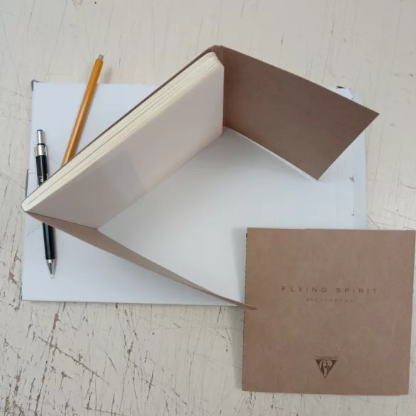 Vázlattömb - SMLT Sketch authenticbook White  90gr, 32 sheets, 17,6x24,5cm