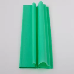 Krepp-papír 75% kreppelés 40 g/m2 PALE ZÖLD 0,5 x 2,50 cm