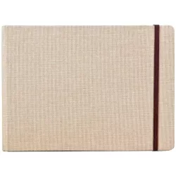   Clairefontaine Goldline rajztömb, fehér rajzpapír, utazáshoz, vászon borító, gumipánt 180 g/m2 32 ív A6