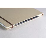 Clairefontaine Goldline rajztömb, utazáshoz, enyhén szemcsés, natúr fehér rajzpapír, vászon borító, gumipánt 180 g/m2 32 ív 20x20 cm