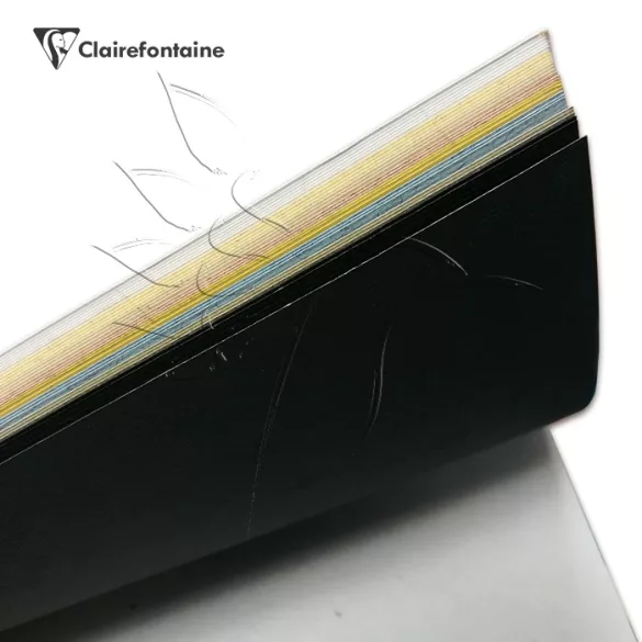 Pastel Pad Fabriano Tiziano Nero - BLACK