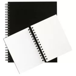   Clairefontaine Vázlatkönyv, spirálos, mikroperforált - 90g/m2, 100 ív, 24x30 cm