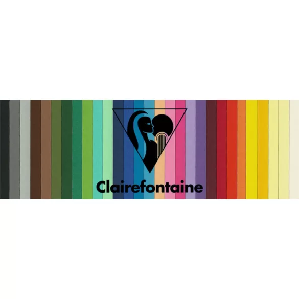 Decorative cardboard - Clairefontaine Maya - 270gr, A/4 - Various colours