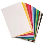 Decorative cardboard - Clairefontaine Maya - 270gr, A/4 - Various colours