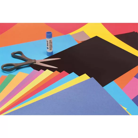 Decorative cardboard - Clairefontaine Maya - 270gr, A/4 - Various colours