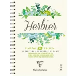 Itatóskönyv, írható, rajzolható, festhető - Növények nyomtatásához, Herbárium - 180 gr/m2 - A4