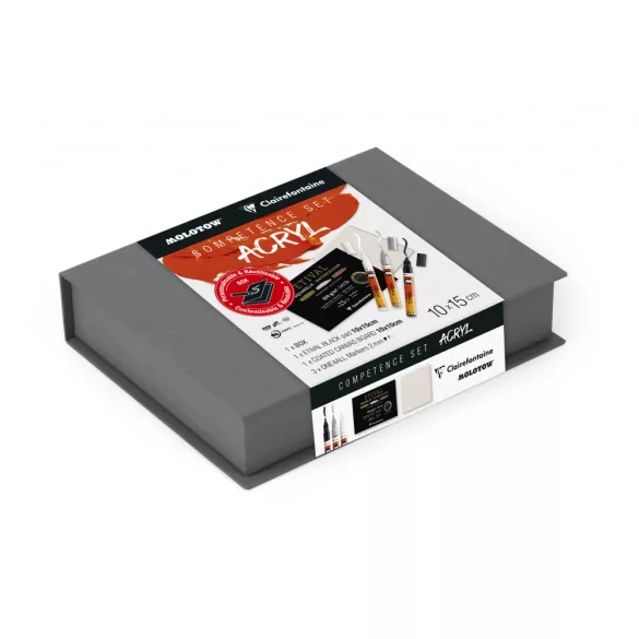 Molotow - Clairefontaine Acryl Gift Set in Cardboard Box - A6, 300 g/m2, 15,5 x 20 cm