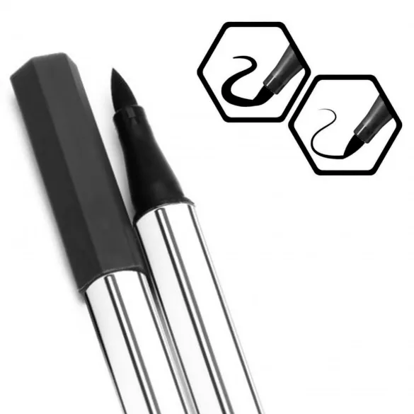 Ecsetfilc készlet - Stabilo Pen 68 Brush ARTY készlet - 18 színű