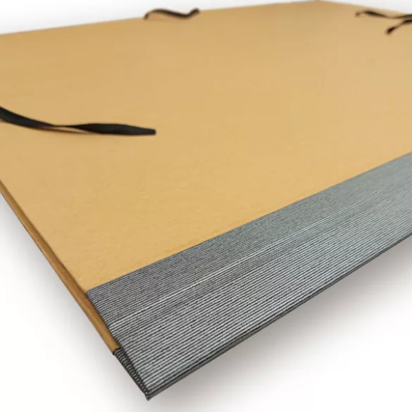 Cardboard folder - Natural - sketch holder, drawing pad holder - A1