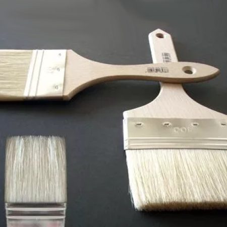 Oil-acrylic large area bristle brush - 30mm
