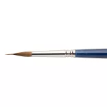 Ecset - Escoda Óptimo - Kolinsky nyest ecset, rövidnyelű, kerek, vonalazó - 8-as méret