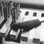 Ecset - Escoda Ultimo - szintetikus ecset, rövidnyelű, kerek elmosó - 12-es méret