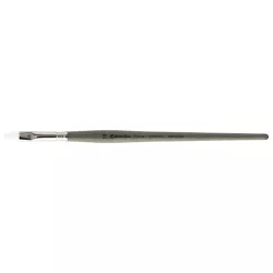   Ecset - Escoda Perla - szintetikus ecset, rövidnyelű, lapos - 0-ás méret