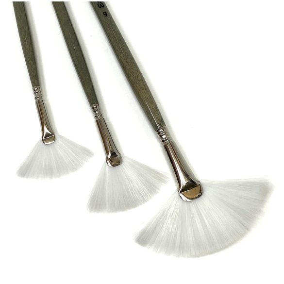 Legyezőecset, szintetikus - Escoda Perla Synthetic Fan Brush Series 4233