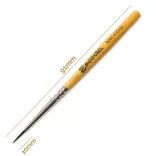 Brush - Escoda Ceramic & Porcelain Brush, squirrel hair, round - 1