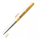 Brush - Escoda Ceramic & Porcelain Brush, squirrel hair, round - 4