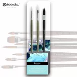 Brush Set - Escoda Signature Collection Julia Barminova Set For Watercolour - 8615-1