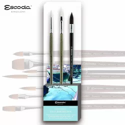   Brush Set - Escoda Signature Collection Julia Barminova Set For Watercolour - 8615-1
