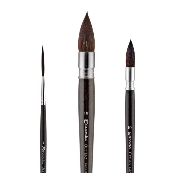 Ecsetkészlet - Escoda Signature Collection Amit Kapoor Set For Watercolour - 8618-1